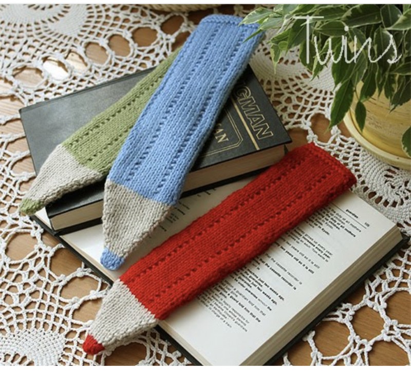 Cute Crayon Bookmarks — All Knitting Ideas