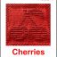 Knitted Cherries Dishcloth