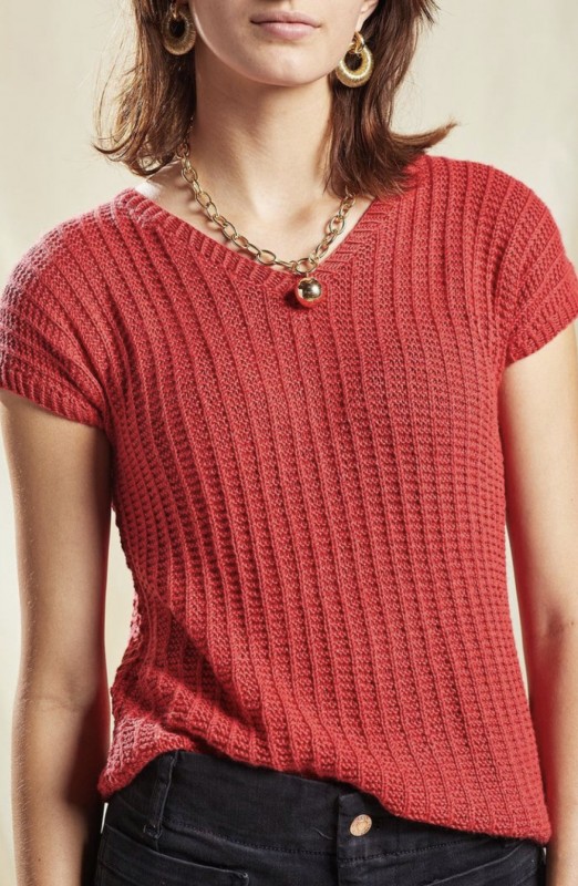 Cute Knit Top — All Knitting Ideas