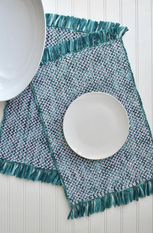 Lovely Wakame Placemats — All Knitting Ideas
