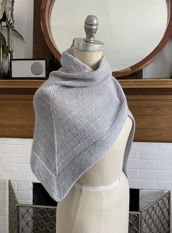 Lovely Knit Shawl — All Knitting Ideas