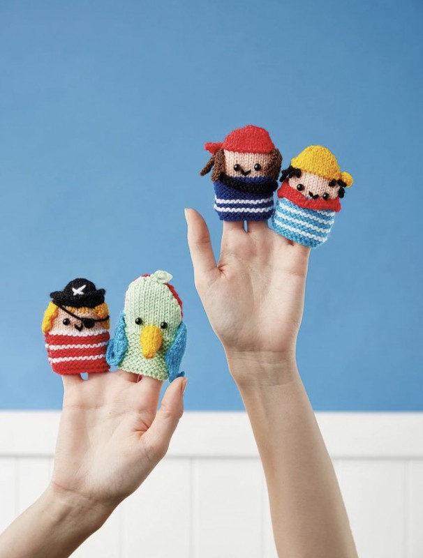 How to Make Knitted Finger Puppets — All Knitting Ideas