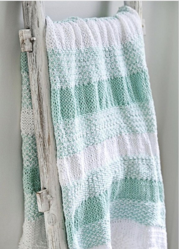 Oasis Knit Baby Blanket — All Knitting Ideas