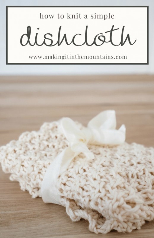 How to Knit a Dishcloth — All Knitting Ideas