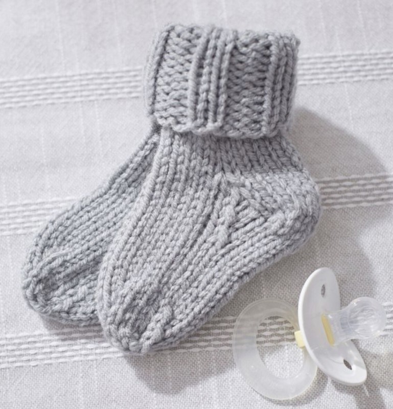 Knit Baby Socks — All Knitting Ideas
