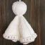 Knitted Halloween Ghost Ornament