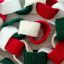 Knitted Christmas Chain Garland