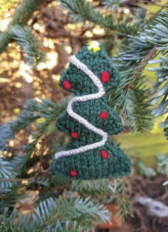 Little Knitted Christmas Tree — All Knitting Ideas