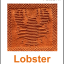 Free Lobster Dishcloth or Afghan Square Knitting Pattern