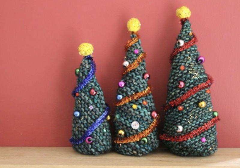Knitted Christmas Trees — All Knitting Ideas