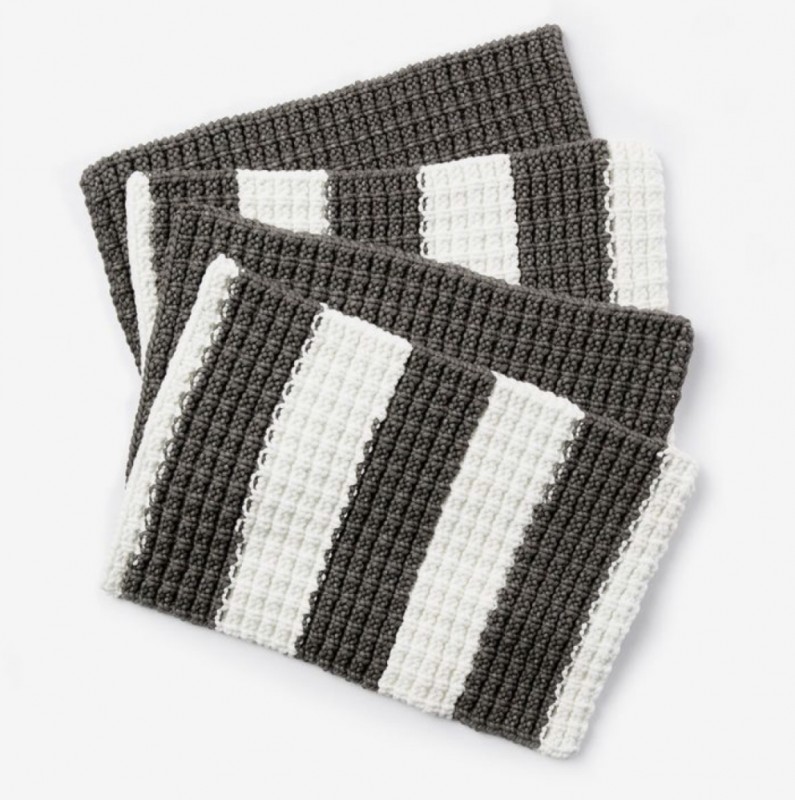 Simple Knit Placemats — All Knitting Ideas