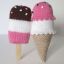 Knitted Ice Cream Treats