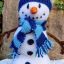Knitted Adorable Snowman