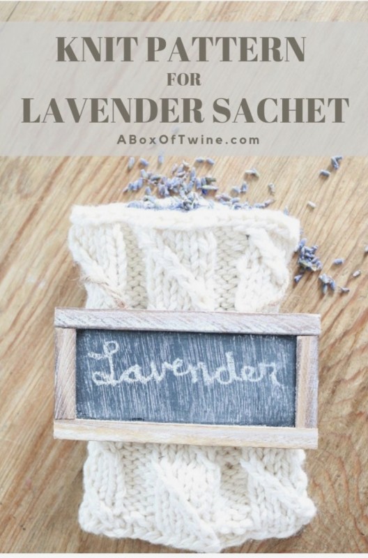 How to Knit a Lavender Sachet — All Knitting Ideas