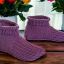 Knitted Granny Slippers