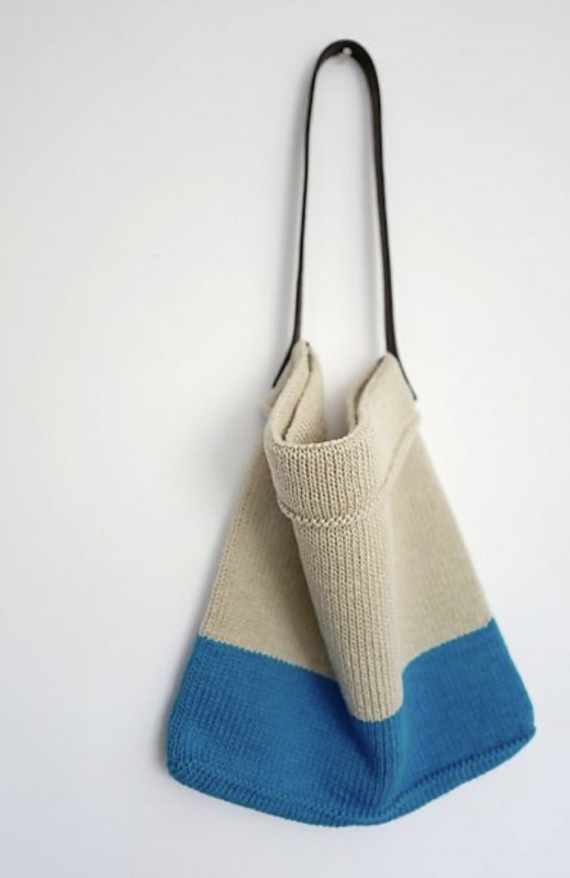 Simple Knit Tote — All Knitting Ideas
