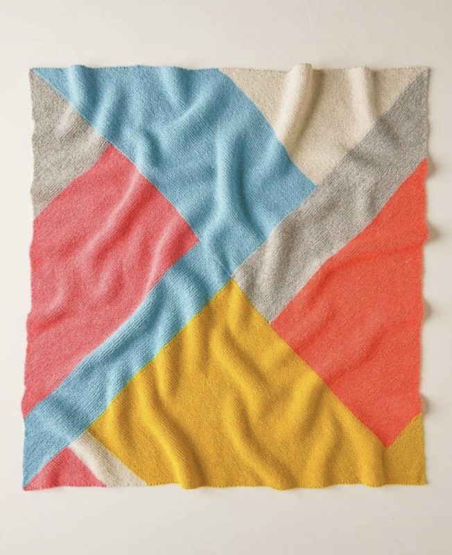 Easy Puzzle Blanket — All Knitting Ideas