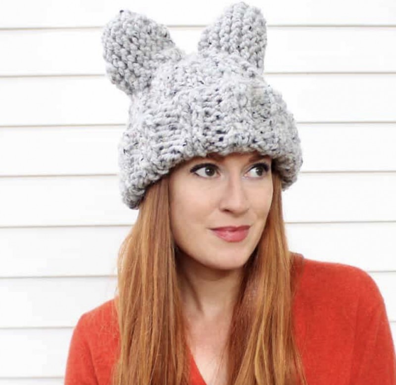 Cat Ear Hat — All Knitting Ideas