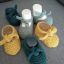 Knitted Knot Baby Shoes