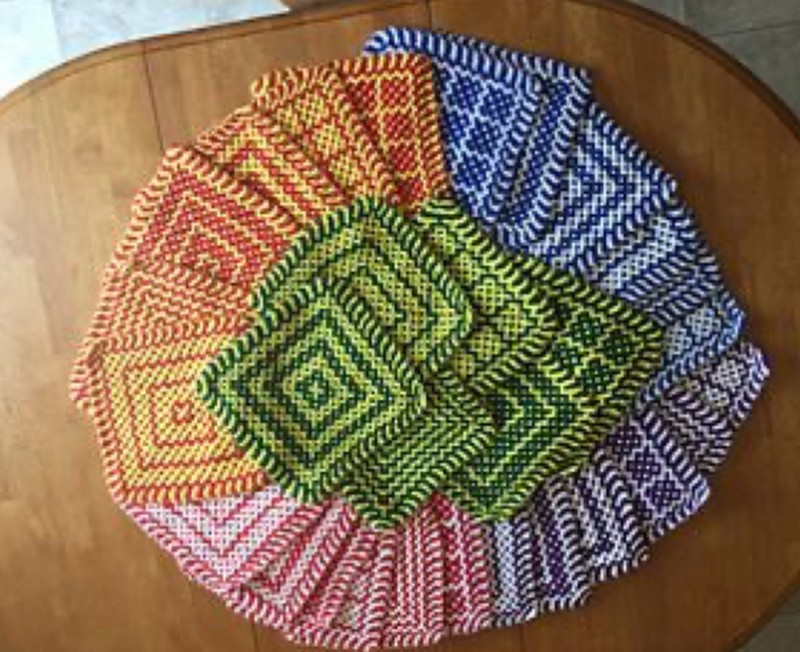 Knitted Mosaic Dishcloth — All Knitting Ideas