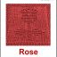 Knitted Rose Dishcloth